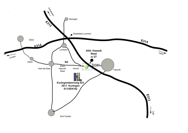 routes rond consultatie kuringen